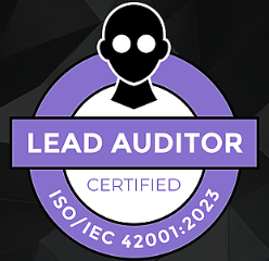 ISO/IEC 42001 Lead Auditor badge